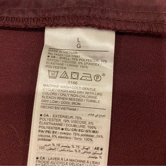 NWT burgundy blazer - Picture 14 of 14